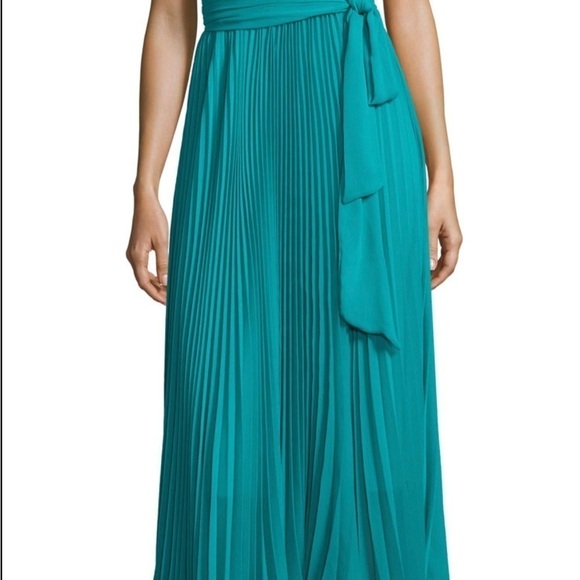 NWT Beautiful Alice & Olivia Turquoise dress - Picture 5 of 7